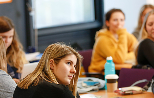 Students in class